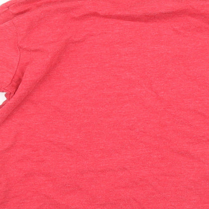 Primark Boys Red   Basic T-Shirt Size 7-8 Years