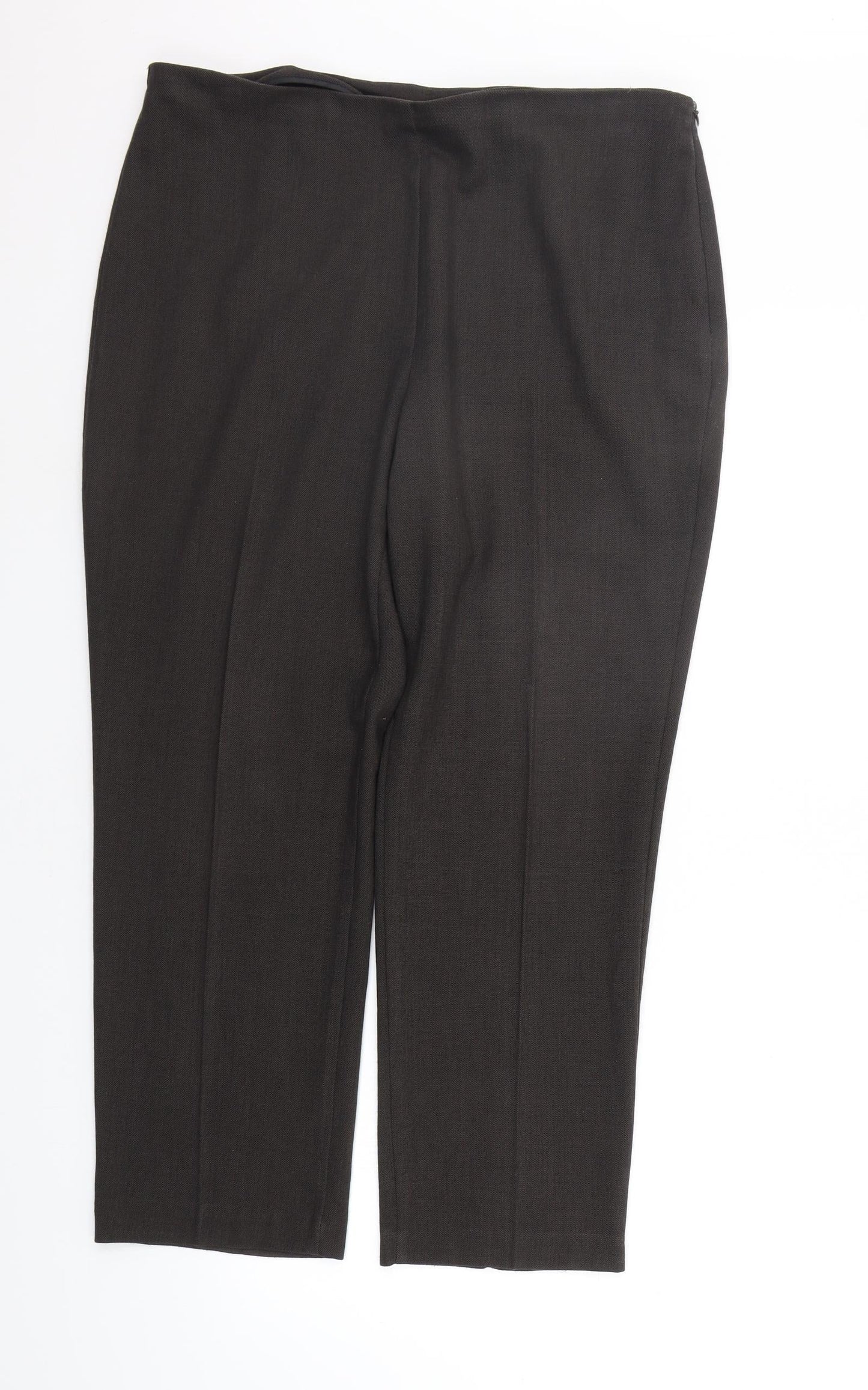 Marks and Spencer Womens Brown   Trousers  Size 16 L27 in