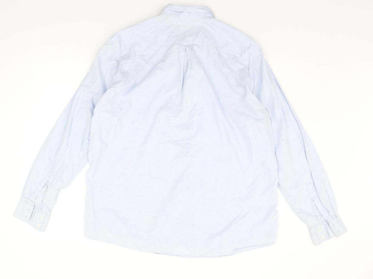 Mens UK Size XL ARUUTO Blue  Button-Up Long Sleeve Casual Shirt