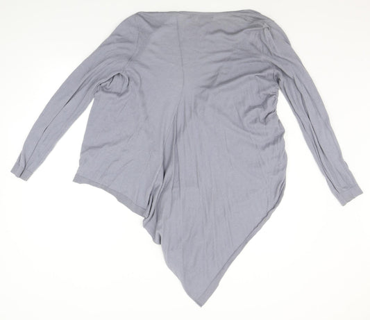 Womens UK Size 10 NEXT Grey Cardigan Jumper