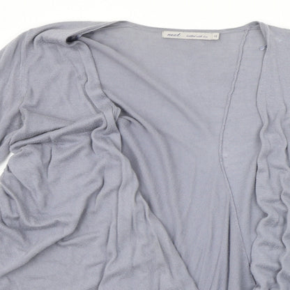 Womens UK Size 10 NEXT Grey Cardigan Jumper