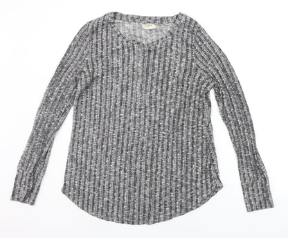 Womens UK Size 14 Papaya Grey Pullover Jumper