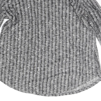 Womens UK Size 14 Papaya Grey Pullover Jumper