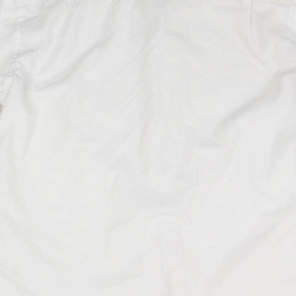 Tailor & Cutter Mens White    Button-Up Size 15.5