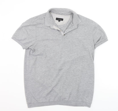 River Island Mens Grey    Polo Size M