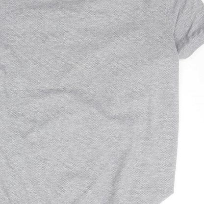 River Island Mens Grey    Polo Size M