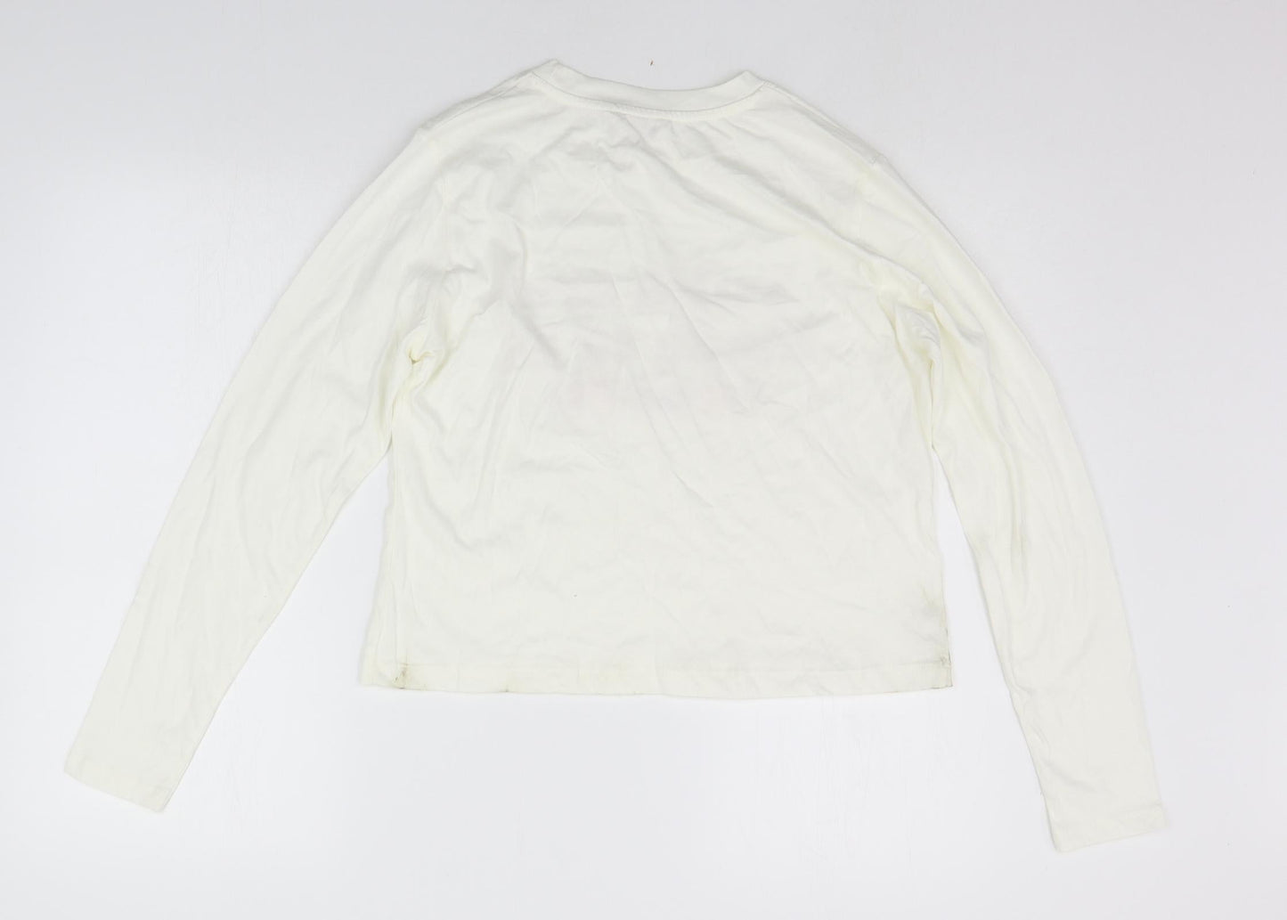 Clockhouse Womens White   Basic T-Shirt Size M