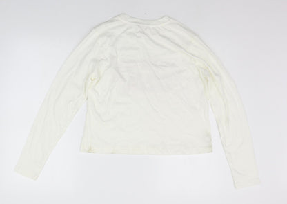 Clockhouse Womens White   Basic T-Shirt Size M