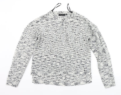 Womens UK Size 12 New Look Grey Pullover Jumper