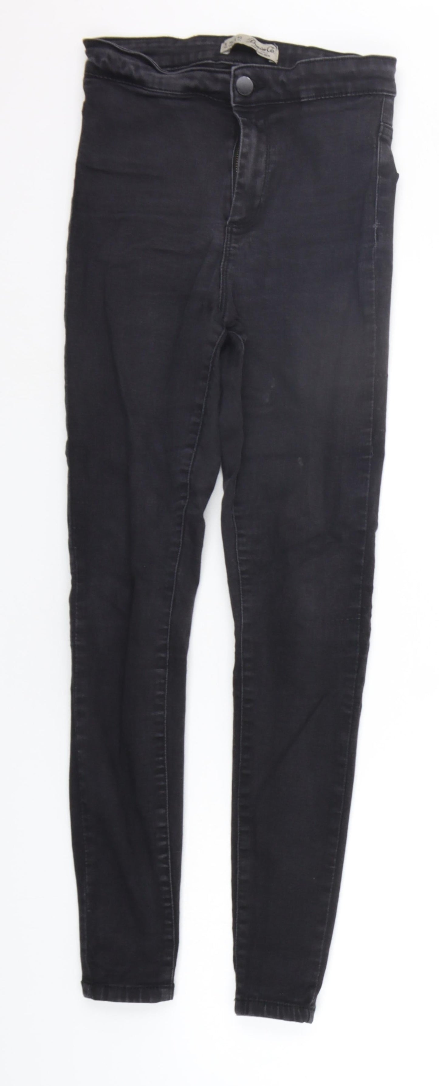Denim & Co. Womens Black   Skinny Jeans Size 8 L26 in