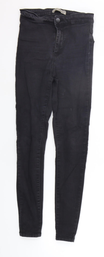 Denim & Co. Womens Black   Skinny Jeans Size 8 L26 in
