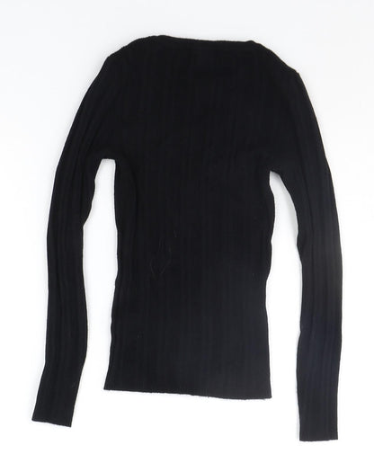 Primark Womens Black   Pullover Jumper Size XS