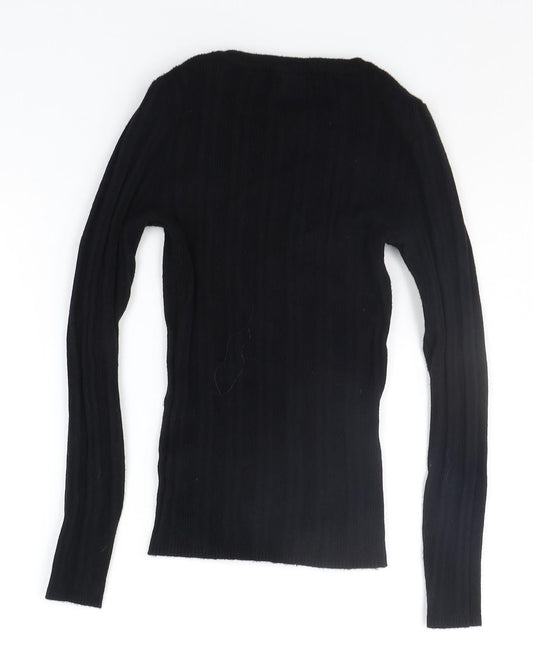 Primark Womens Black   Pullover Jumper Size XS