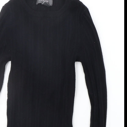 Primark Womens Black   Pullover Jumper Size XS