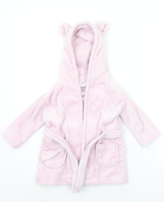 Babytown Baby Pink Solid   Gown Size 6-9 Months