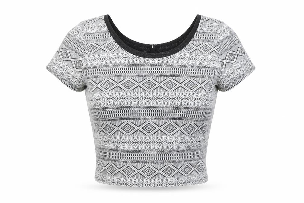 Womens UK Size S Divided Grey Basic Blouse