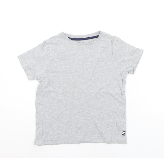 F&F Girls Grey   Basic T-Shirt Size 4-5 Years