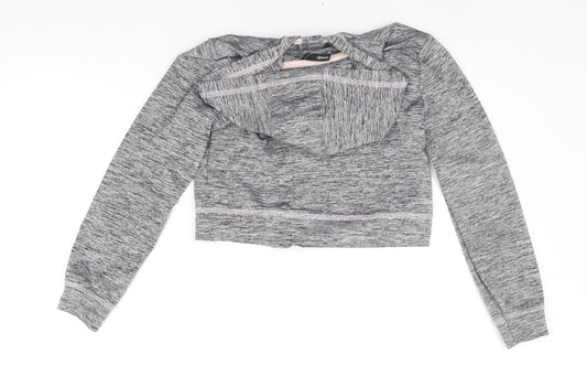 George Girls Grey   Jacket  Size 8-9 Years  - Heart print