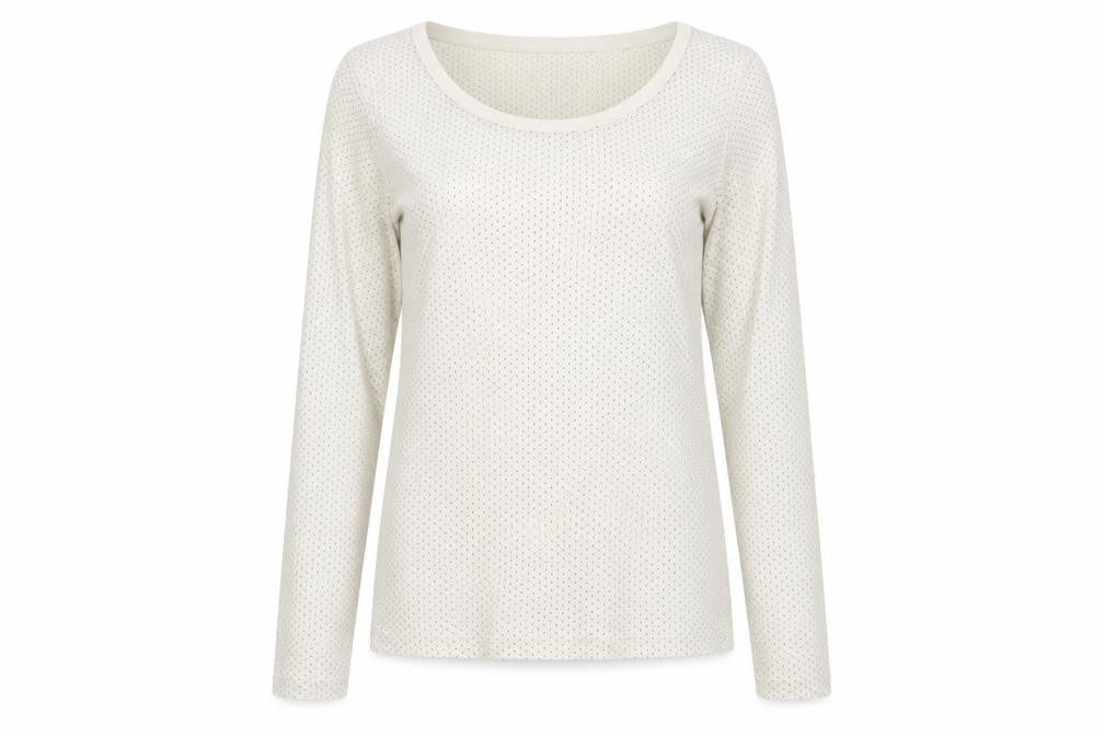Womens UK Size 10 Atmosphere Beige Basic T-Shirt