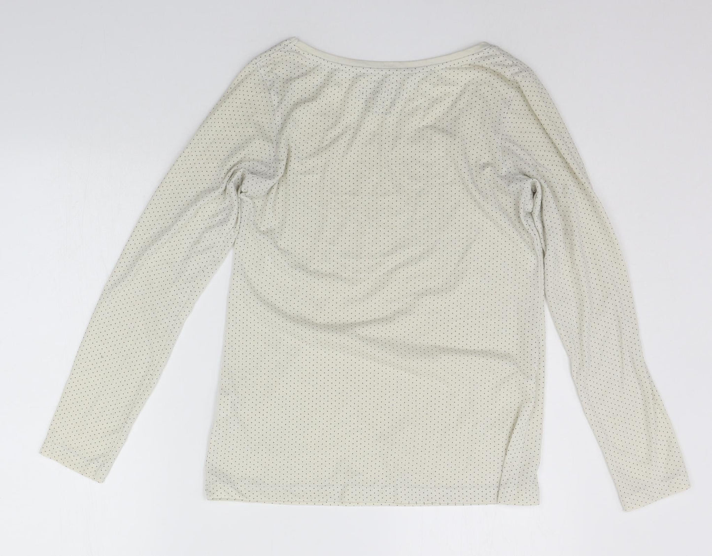Womens UK Size 10 Atmosphere Beige Basic T-Shirt