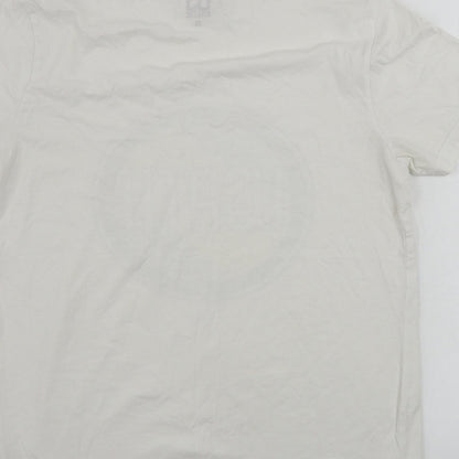 US athletic  Womens White   Basic T-Shirt Size M