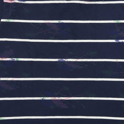 Human Mens Blue    Polo Size L