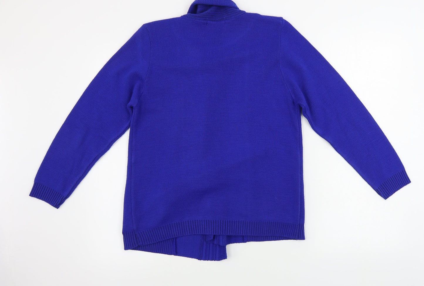 BASSINI Womens Blue Striped  Pullover Jumper Size M