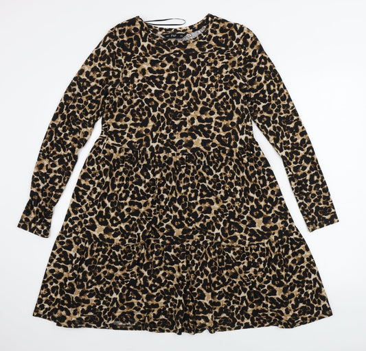 F&F  Womens  Animal Print  A-Line  Size 12