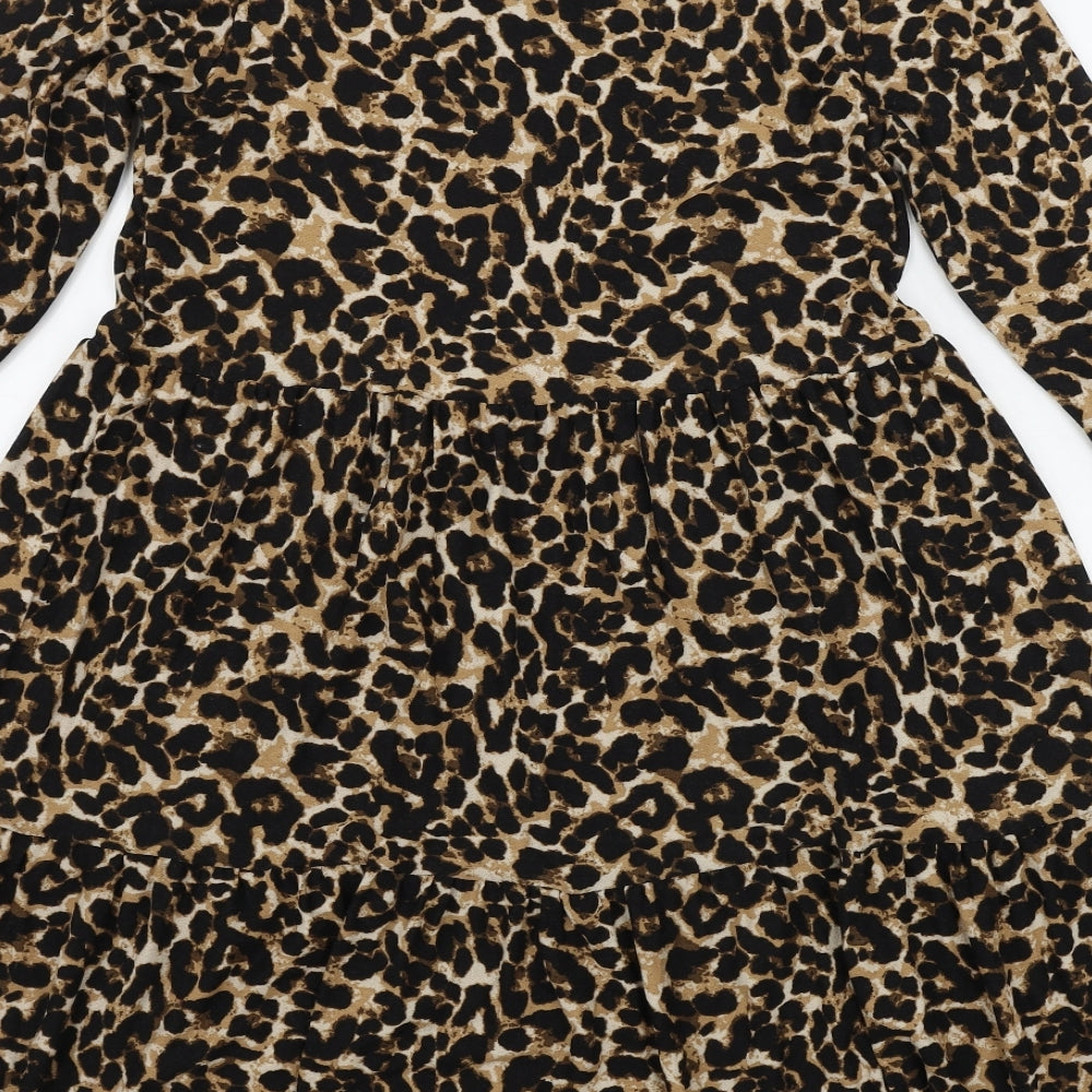 F&F  Womens  Animal Print  A-Line  Size 12