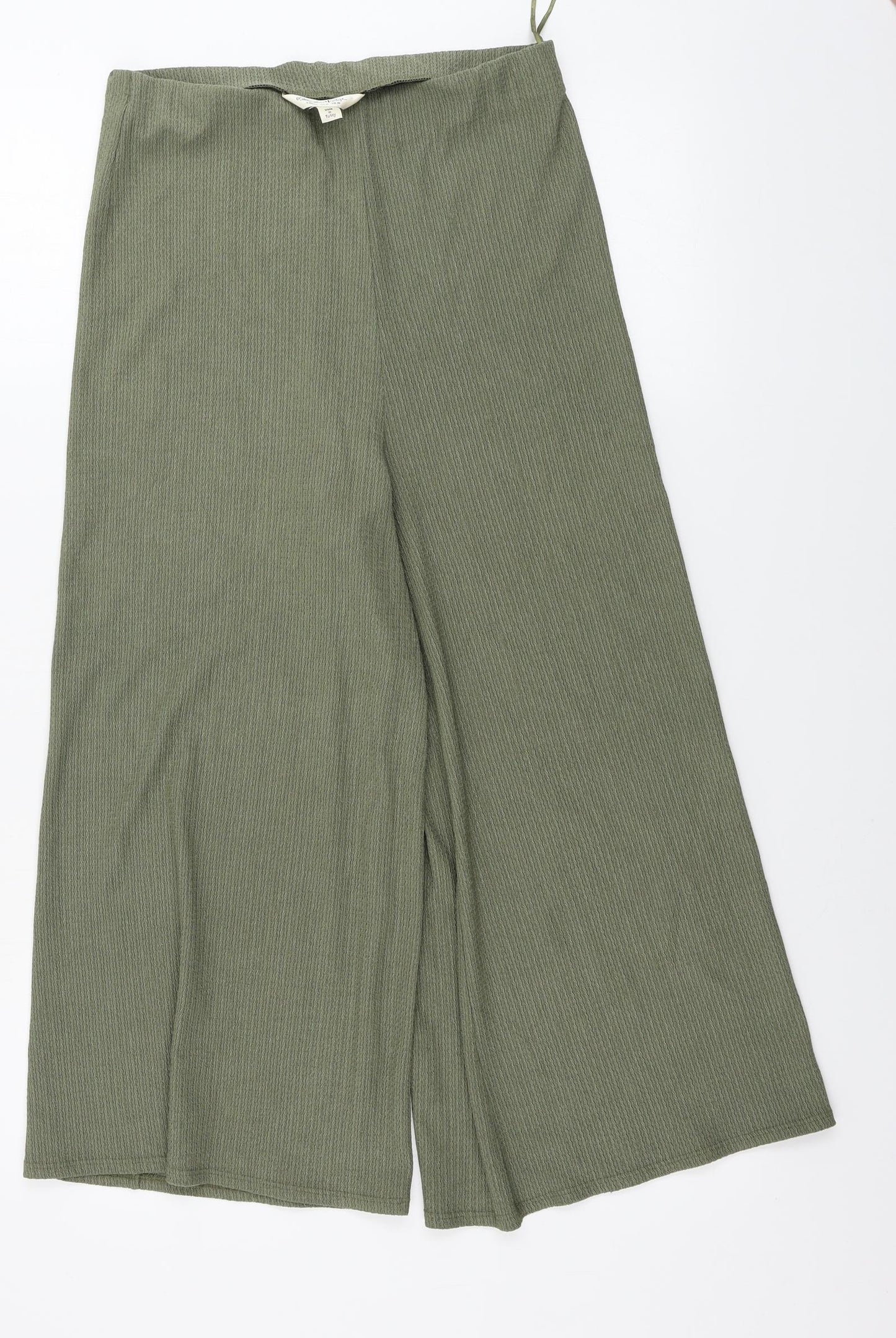 Miss Selfridge  Womens Green   Trousers  Size 10 L23 in