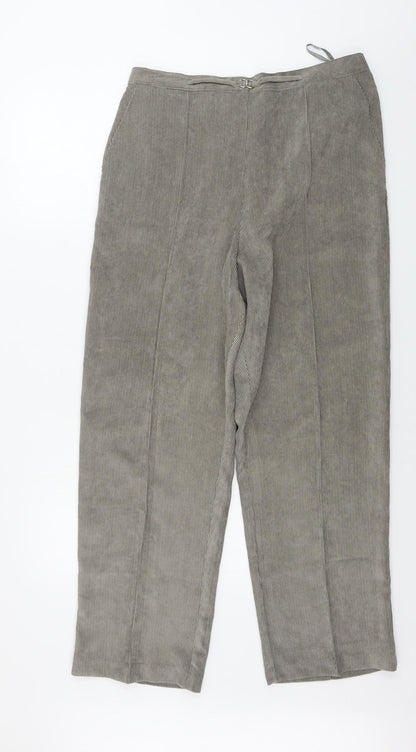 Womens UK Size 32 in Preworn Regular Fit  Beige Trousers