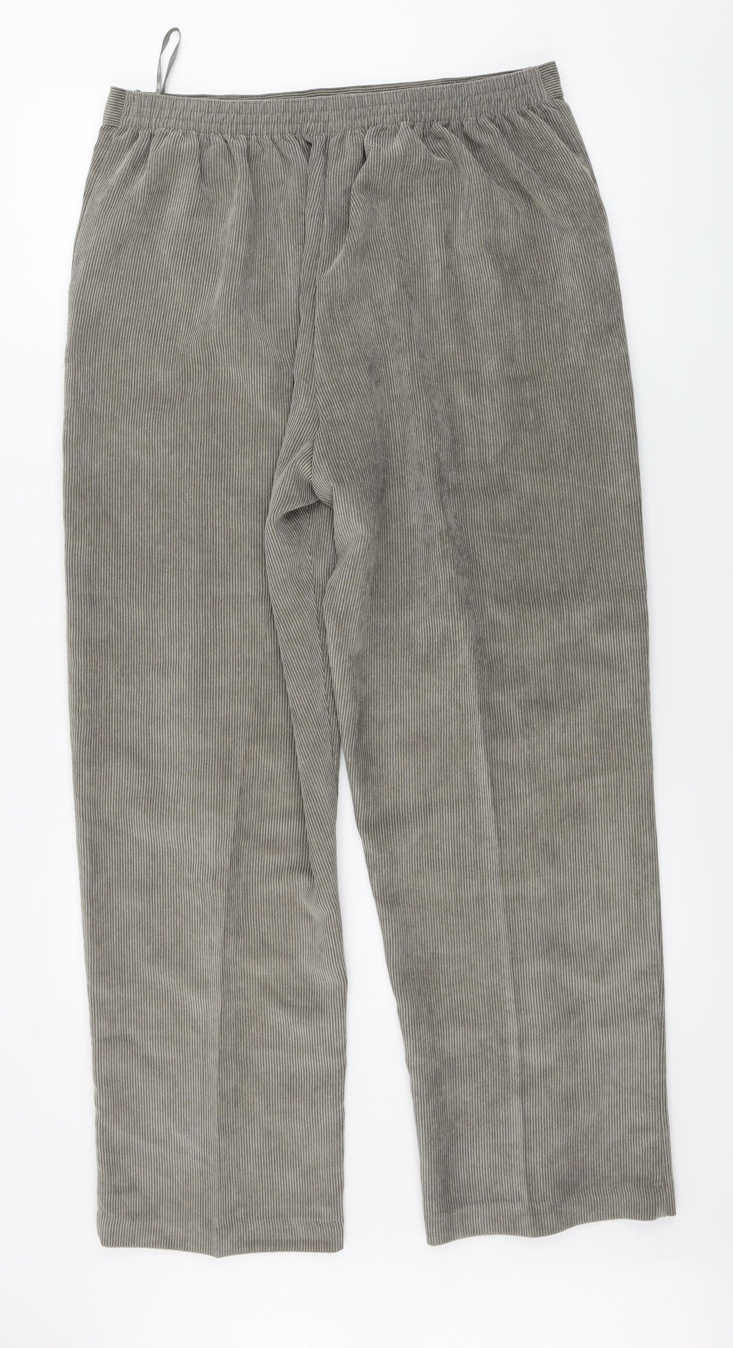 Womens UK Size 32 in Preworn Regular Fit  Beige Trousers