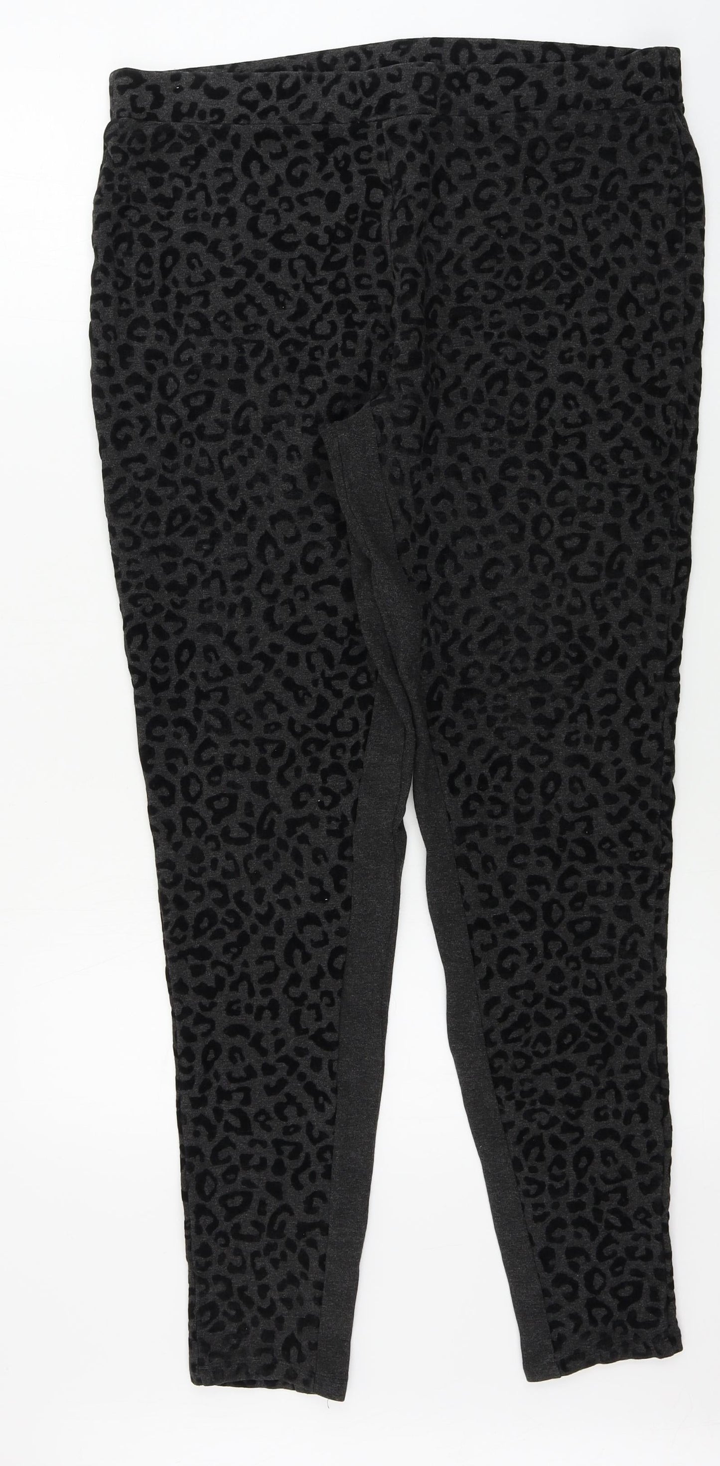 Womens UK Size 18 Marks and Spencer Regular Fit  Grey Trousers