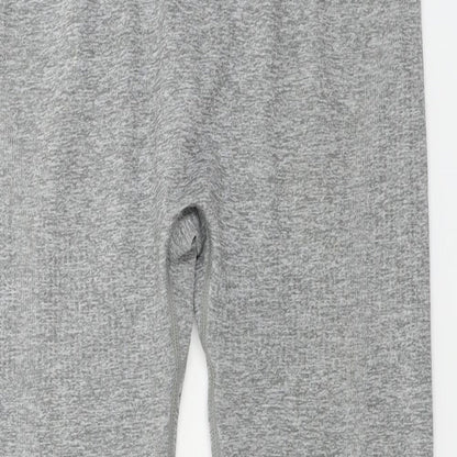 Womens UK Size XL WORKOUT Regular Fit Jegging Grey Trousers