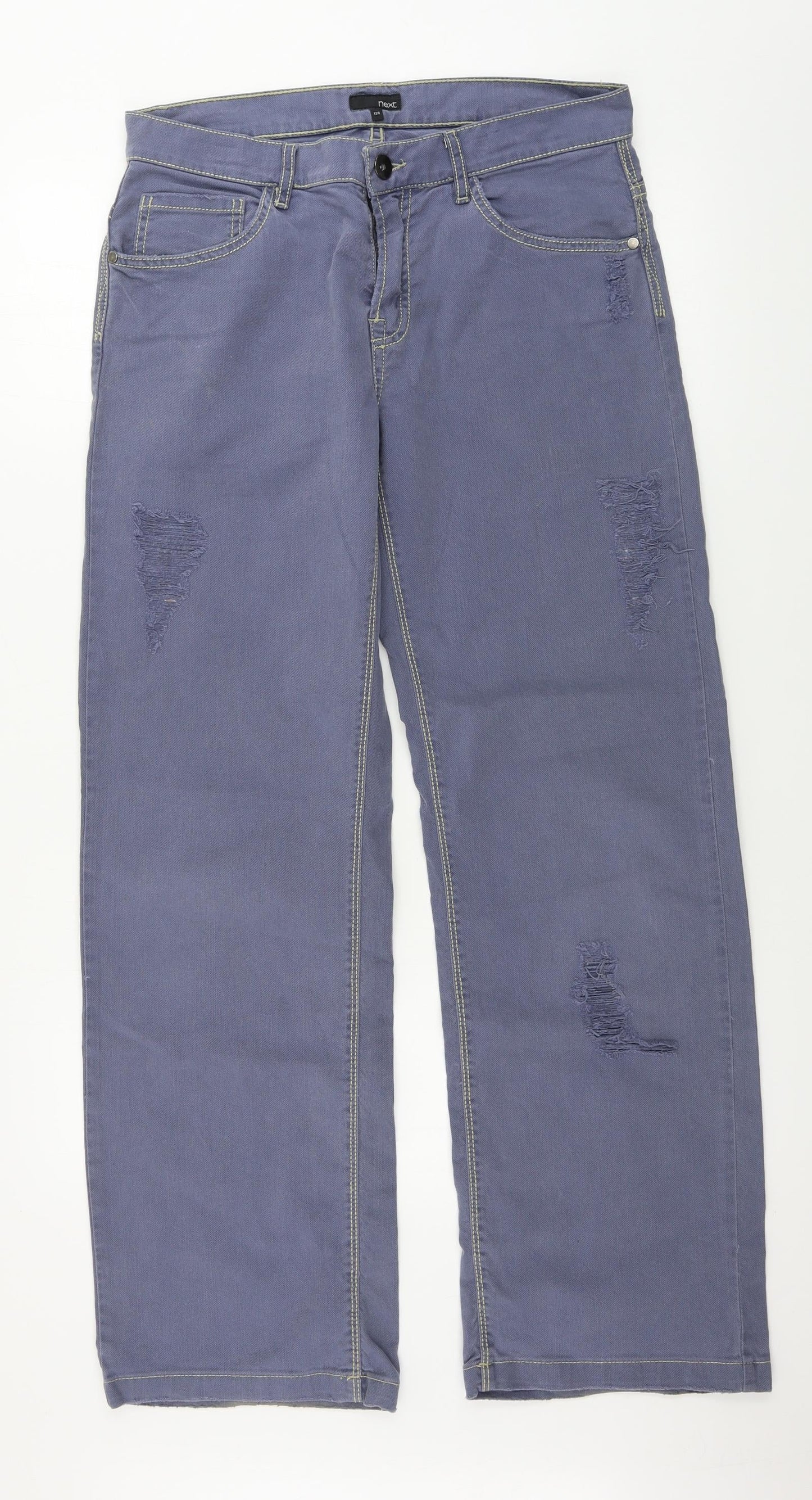NEXT  Womens Grey   Skinny Jeans Size 12 L29 in