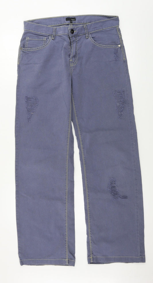 NEXT  Womens Grey   Skinny Jeans Size 12 L29 in