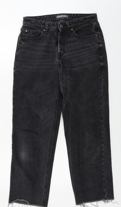 denim co Womens Grey   Straight Jeans Size 12 L27 in