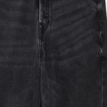 denim co Womens Grey   Straight Jeans Size 12 L27 in