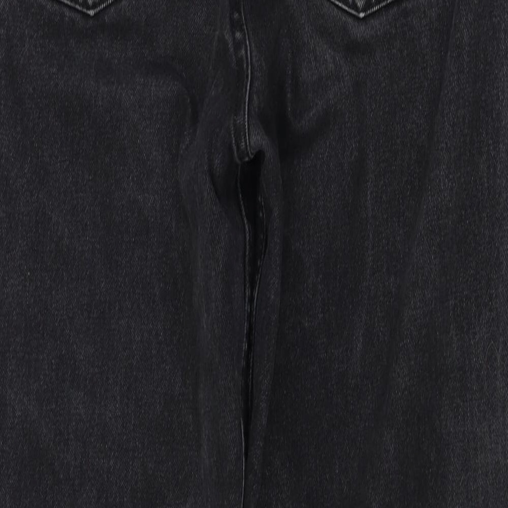 denim co Womens Grey   Straight Jeans Size 12 L27 in