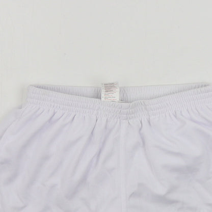AWD  Boys White   Sweat Shorts Size 12-13 Years