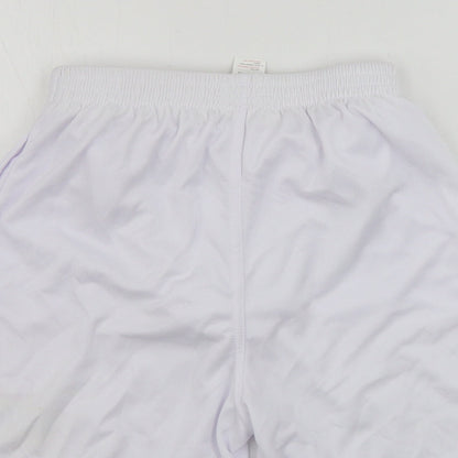 AWD  Boys White   Sweat Shorts Size 12-13 Years