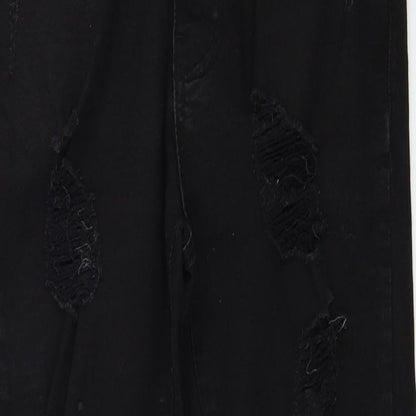 Boohoo  Womens Black   Skinny Jeans Size 32 in L27 in