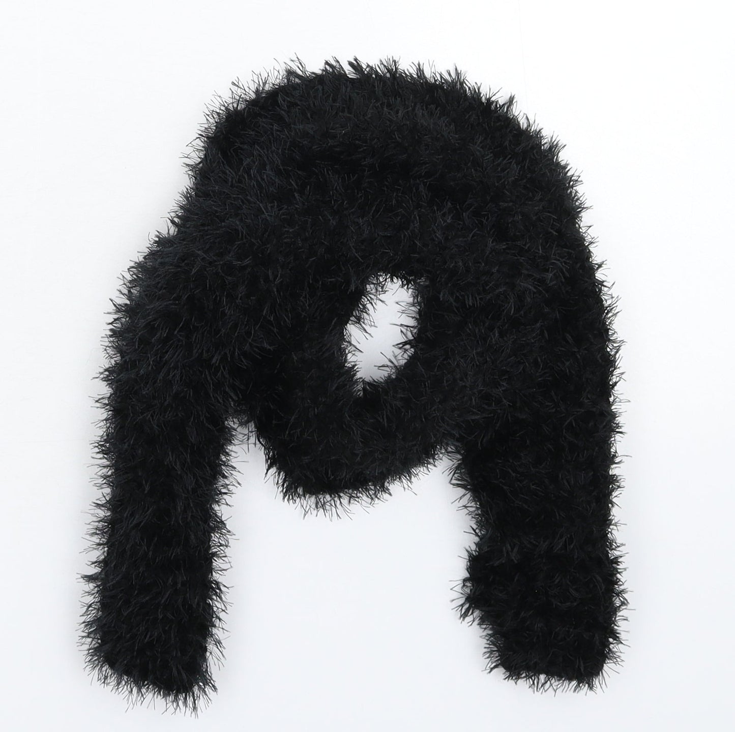 Preworn Girls Black   Scarf Scarves & Wraps One Size