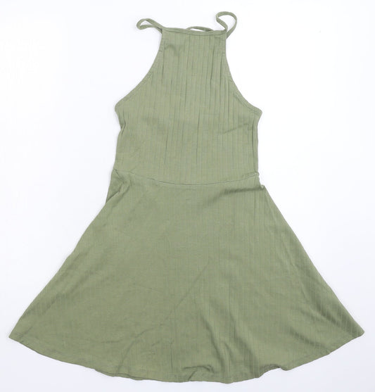 FOREVER 21 Womens Green   Fit & Flare  Size S