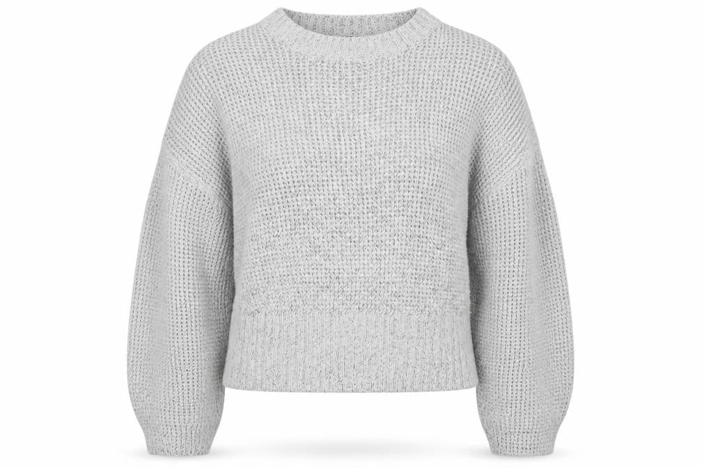 Womens UK Size S Topshop Grey Pullover Jumper