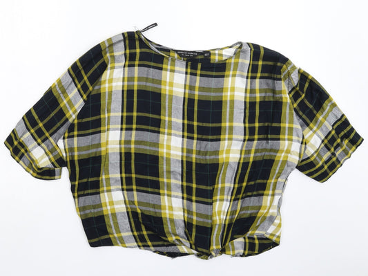 Womens UK Size 6 Dorothy Perkins Multicoloured Basic T-Shirt