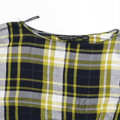 Womens UK Size 6 Dorothy Perkins Multicoloured Basic T-Shirt