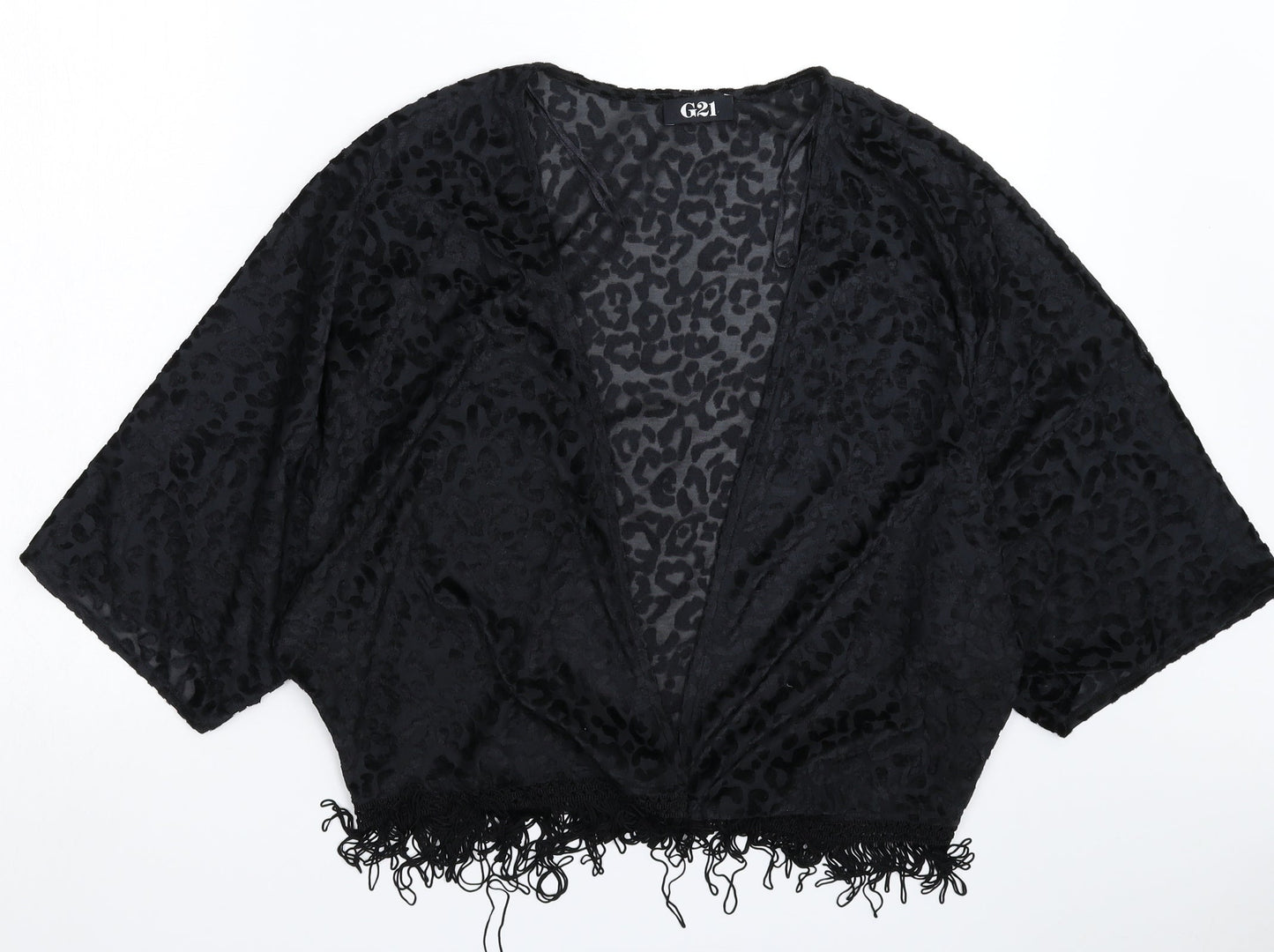 George Womens Black   Cardigan Jumper Size S