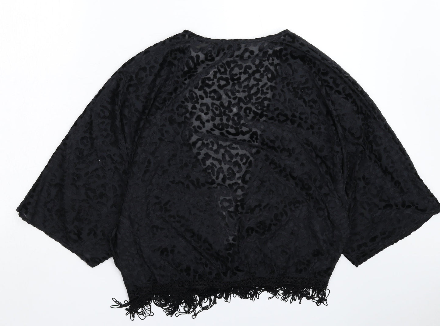 George Womens Black   Cardigan Jumper Size S