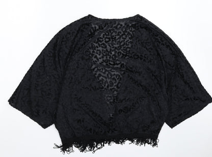George Womens Black   Cardigan Jumper Size S